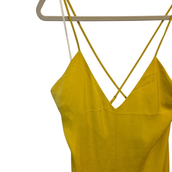 Fashion Nova Vibrant Yellow Backless Dress - Picture 3 of 5